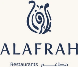 شعار شركة الأفراح لتقديم الوجبات